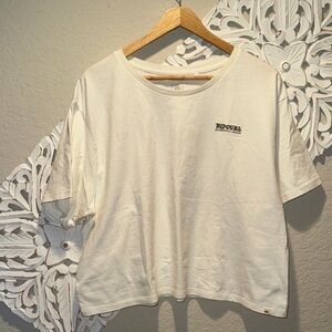 Rip Curl White Short Sleeve Logo Tee